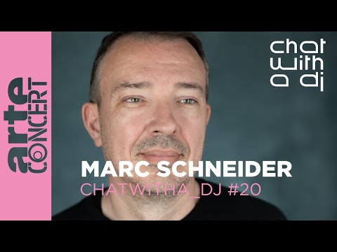 Marc Schneider bei Chat with a DJ - ARTE Concert