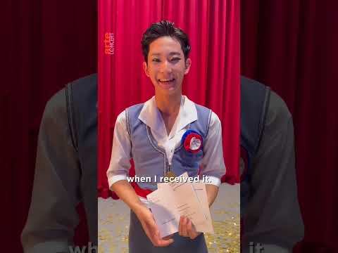 The Prix de Lausanne winner Youn Jae PARK has a message for you! – ARTE Concert