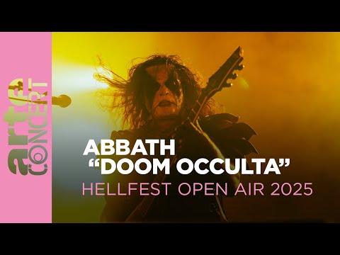 Abbath "Doom Occulta" - live at Hellfest 2025 - ARTE Concert