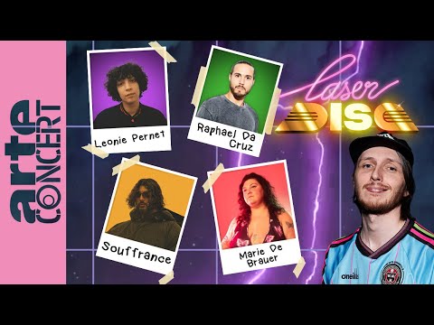 Léonie Pernet, Marie de Brauer, Raphaël da Cruz et Souffrance sont dans Laser Disc – ARTE Concert