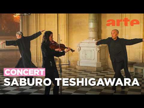 Saburo Teshigawara, Sayaka Shoji et Rihoko Sato at the Château de Champlâtreux, France -ARTE Concert