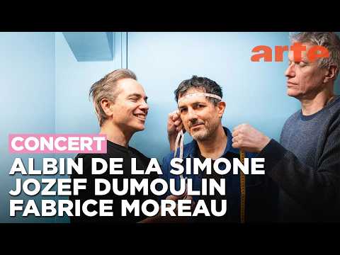 Albin de la Simone, Jozef Dumoulin & Fabrice Moreau, live à Jazz sous les Pommiers - ARTE Concert